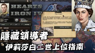 吾王萬歲，手把手教你讓伊莉莎白二世上位【Hearts of Iron 4】鋼鐵雄心四｜水餃罐頭 #HOI4 #elizabethii