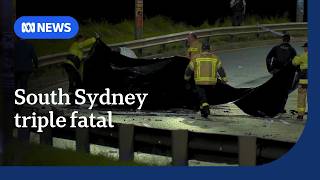 Police investigate triple fatal road crash in Sans Souci, Sydney | ABC NEWS