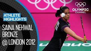 Saina Nehwal 🇮🇳  - India's first ever Olympic Badminton medallist! | Athlete Highlights