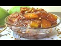 आम की खटटी मीठी लौंजी મેથંબો બનાવવાની રીત instant sweet mango pickle