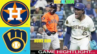 Milwaukee Brewers vs. Houston Astros (05/18/24) FULL GAME HIGHLIGHTS | MLB Season 2024