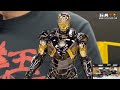 「爆玩具」hot toys 1 6 mark vii 黑金 鐵甲奇俠 black u0026 gold chrome