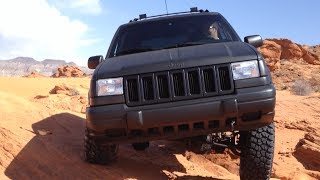 Jeep Grand Cherokee ZJ sand hollow UT