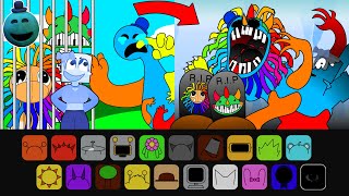 Incredibox Sprunki But Doughman x Pianosaurus x Yarnaby x Cool As Ice are DEAD! PoppyPlaytime Chap 4