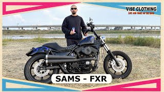 【チョッパー】今年のViSE PickはこのSAMSさん制作のFXR！厚木VMRSは今年も大盛況でした。【chopper introduction】【チョパトロ】HARLEY CHOPPER