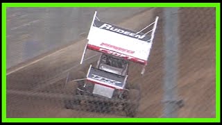 NARC King Of The West 410 Sprint Cars Qualifying Alternate Angle Willamette Speedway