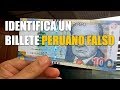 ¿Cómo reconocer un billete verdadero?