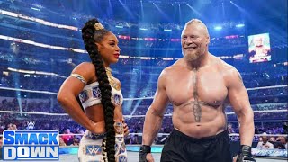 WWE Full Match - Bianca Blair Vs. Brock Lesner : SmackDown Live Full Match