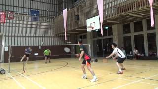 20141116FUMA Badminton Club MD阿國+飛利浦vs陳光+登紘