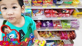 น้องบีม | ซื้อขนม ของเล่น เซเว่น EP.5 | กัมมี่ ช็อกโกแลต นม 7-eleven