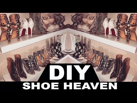 DIY SHOE SHELF (AKA SHOE HEAVEN!) DIY SHOE SHELF (AKA SHOE HEAVEN!)