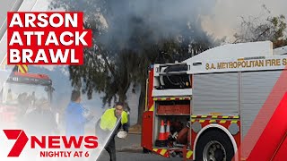 Man bashed with breakfast bowl over alleged arson attack at Christie Downs | 7NEWS