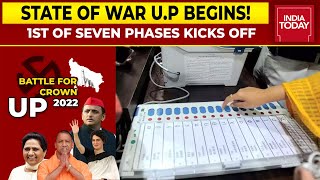 1st Of Seven Phases Of U.P Polls Kicks Off Today, 623 Candidates In Fray From 58 Constituencies