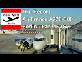 Trip Report | Air France Airbus A220-300 | Berlin - Paris CDG | Sunrise & Hoffmann-Kurve light