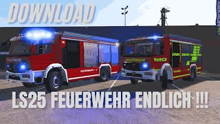 LS25 Endlich ein richtig gutes Feuerwehr Fahrzeug zum DOWNLOAD !!!