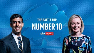 The Battle for Number 10: Liz Truss and Rishi Sunak join Kay Burley as they vie to be the next PM