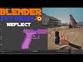 (Blender Tutorial) How To Create Reflective Guns For FiveM Gta5