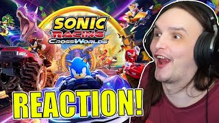 IT LOOKS PHENOMENAL! Sonic Racing CrossWorlds Trailer Reaction - Arg Reacts