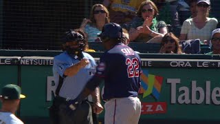 MIN@OAK: Sano strikes out, gets ejected for arguing