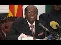 Zimbabwe's Robert Mugabe remains defiant, refuses to resign