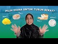 Pilihan Makanan Yang Lebih Baik Untuk Turun Berat