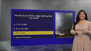 Lightning megaflash travels 515 miles, sets world record