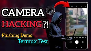 This Link Can Hack Your camera |Live Phishing AttackDemo Using Termux" (educational purpose only)