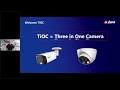 TiOC (Three in One Camera) and Auto Tracking PTZ 2.0 Launch