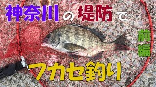 神奈川の堤防でフカセ釣り メジナ釣り クロダイ釣り 前編 MANCING MANIA JAPAN