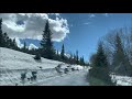 Driving from Sofia to Belmeken Dam in the Rila Mountains in Bulgaria