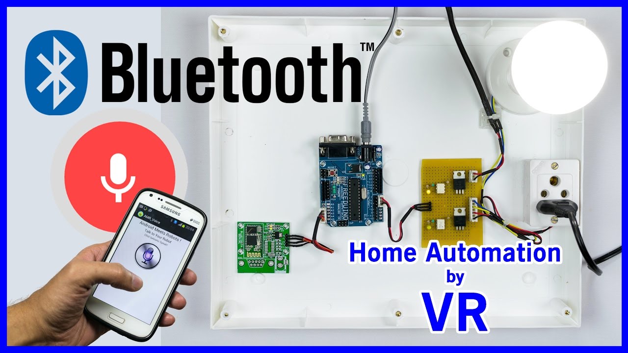 Arduino Based Home Automation Using Bluetooth Android Smartphone - YouTube