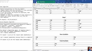 Resource Request Algorithms(Example 2)