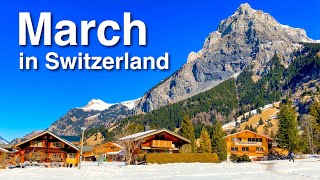 March in Switzerland - Weather, Activities, Events