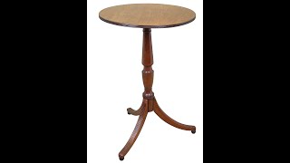 Georgian Circular Mahogany Wine Table