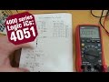 4000 Series Logic ICs: The 4051 8-channel analog multiplexer/demultiplexer IC