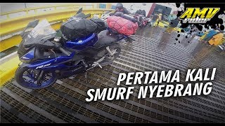 BEGINI RASANYA BAWA MOTOR NAIK KAPAL FERRY - Touring (Makassar-Kendari) PART 2 || AMV Rider