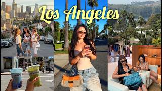 LOS ANGELES VLOG| Girls Trip, Shopping, Good Food, Hollywood Hike, Outfits (Part 1)