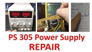 0174: PS 305 Power Supply 30V 5A Repair