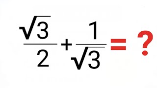 How to add roots and fractions? #fastandeasymaths #math #mathematics #squareroot #viral #howtoadd