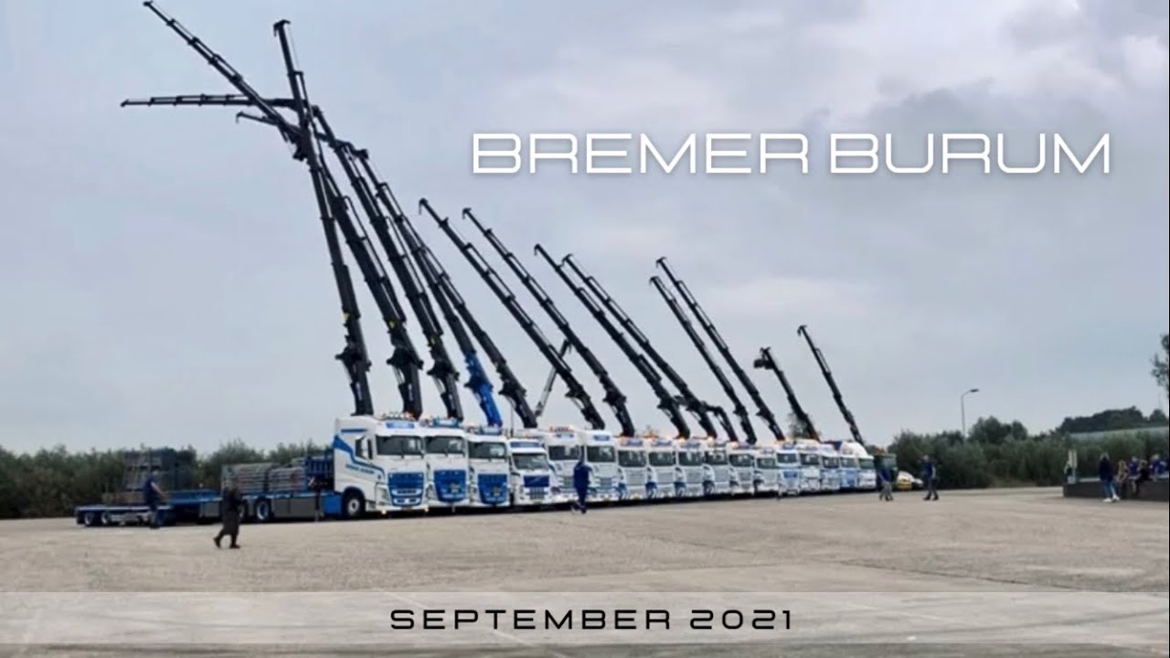 Bremer Transport Burum Holland #Scania #Volvo #Daf - YouTube