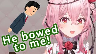 Rosemi's delivery guy bowed to her 【NIJISANJI EN | Rosemi Lovelock】