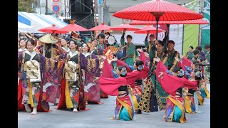 20241013東京よさこい2024（kagura）アゼリア通り【ＨＤ・原画４Ｋ】