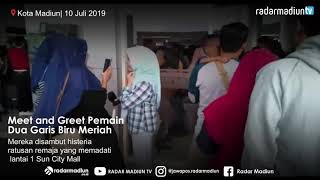 Momen Kemeriahan Meet and Greet Pemain Dua Garis Biru