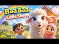 “Baa Baa Little Sheep 🐑 | Islamic Kids Song 🌙✨ Fun + Learning for Muslim Kids!”