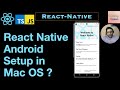 React-Native Android-Setup in Mac-OS(With Android Studio)