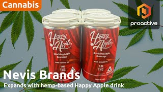 Nevis Brands expands national footprint with launch of Happy Apple hemp-derived beverages