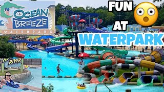 FANTASTIC WATERSLIDES TO VISIT IN VIRGINIA BEACH @ OCEANBREEZE WATERPARK