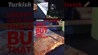 Turkish Toast Sandwich 🥖 | Turkish Street Food #shorts #streetfood #reaction