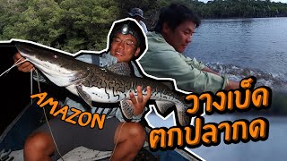 Amazon Ep8: วางเบ็ดปลากด จับปลาปิรันย่าในป่าแอมะซอน