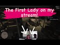 Playing Red Dead Redemption 2 online, and I finally got a female on stream. (Part 2)